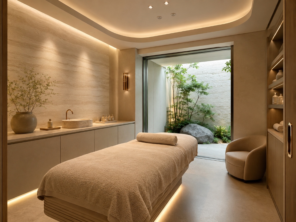 Sala de procedimento facial — Le Jardin